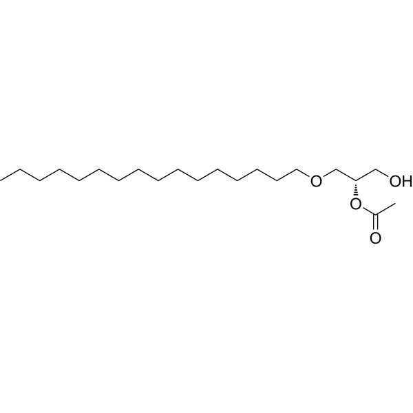 1-O-Hexadecyl-2-O-acetyl-sn-glycerol 77133-35-8